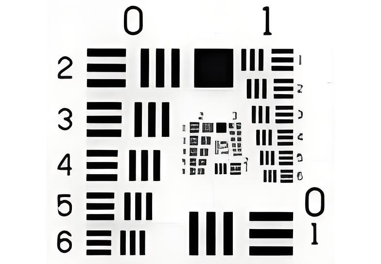 Calibration Board USAF 1951 Resolution Test Card